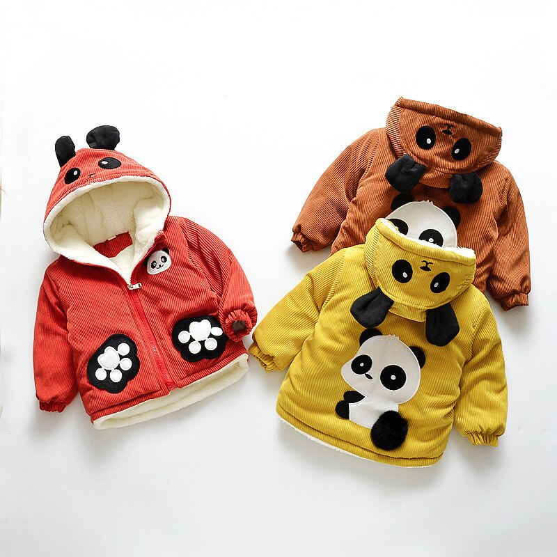 Winter Baby Jungen Mäntel Kleinkind Jungen Kinder Baumwolle Cartoon Dicke Oberbekleidung Für Kinder Jungen Baby Casual Samt Warme Mit Kapuze Mäntel