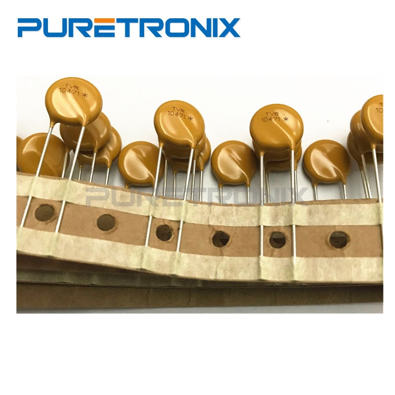 Varistor de 10471 V, 10 Uds., TVR10471 KSY TVR10471 TVR 470 10D471 10K471