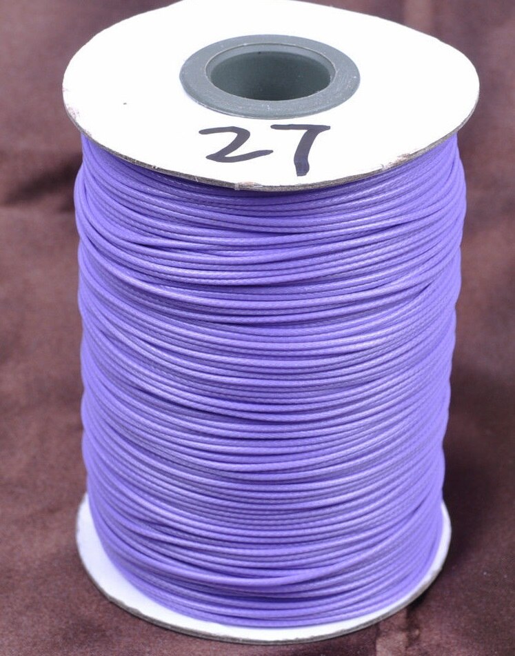 200 Yards 1mm Wachs String Draht Gewinde Schnur dacron faser 30 Farben: NO 162