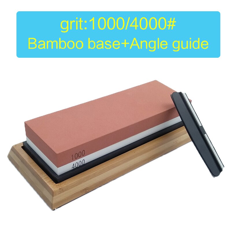 Double-sided Whetstone Set Honing Waterstone 3000 8000 grit grinding Gravel knife sharpener sharpening Whetstone: grit 1000 4000 set