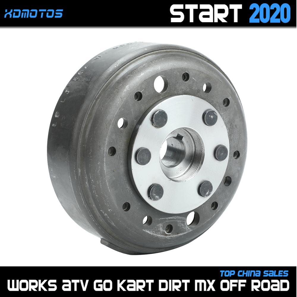 LF140 Engine Magneto Flywheel For Lifan 140 140cc 1P55FMJ Horizontal Kick Starter Engine Dirt Pit Bikes Parts: Default Title