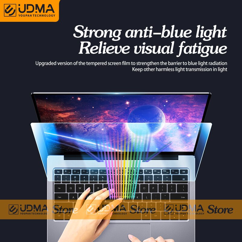 Udma Anti-Glare Matte Screen Protector Voor 12 13 14 15 17 Inch Hp Acer Lenovo Dell Asus Laptop beschermende Film Oogbescherming