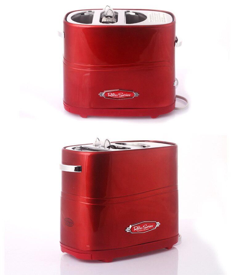 Household Dog Toaster Automatic Breakfast Bread Making Machine American Mini Sausage Maker Toasting Furnace 220V