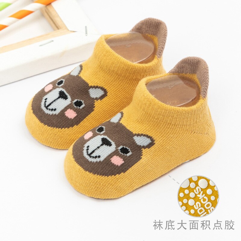 Aankomst Baby Boy Accessoires Schattige Baby Meisje Sokken Peuter Stuff Antislip Slipper Sokken Calcetines Bebe Accesorios Bebe: 3 / S(0-1T)9.5CM