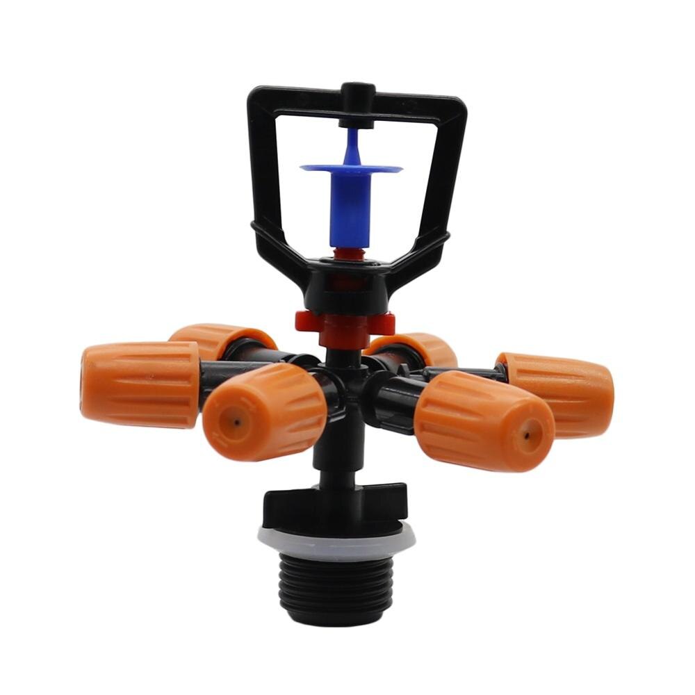 360 Degrees Multi-nozzle sprinkler Agriculture Greenhouse Spray up vertically, Suspension Nozzle Water Fogger 1 Pcs: Blue