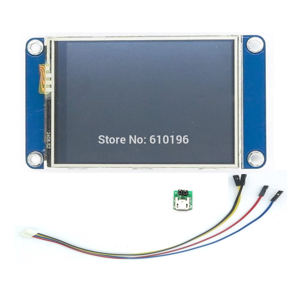 Aihasd Engels Nextion 2.4 "TFT 320x240 Resistive Touch Screen UART HMI Smart raspberry pi LCD Module Display voor Arduino TFT