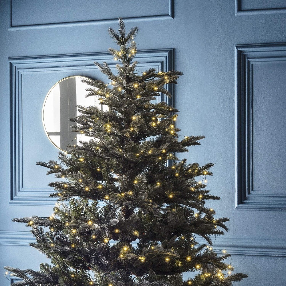 Guirnalda de Luces LED de 10-200m, Impermeable, con Control Remoto, para Decoración de Árboles de Navidad, Exteriores, Jardín, Bodas y Fiestas