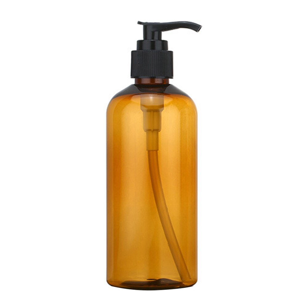 Bouteilles avec pompe vide pour Gel douche, avec distributeur 100/200/300ml: Brown 100ml