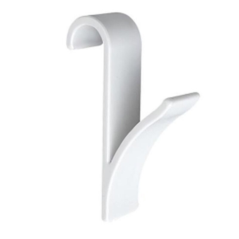 Badkamer Haken Voor Handdoeken Hanger Voor Verwarmde Handdoek Radiator Kleerhanger Bad Haak Houder Plegable Sjaal Hanger: White