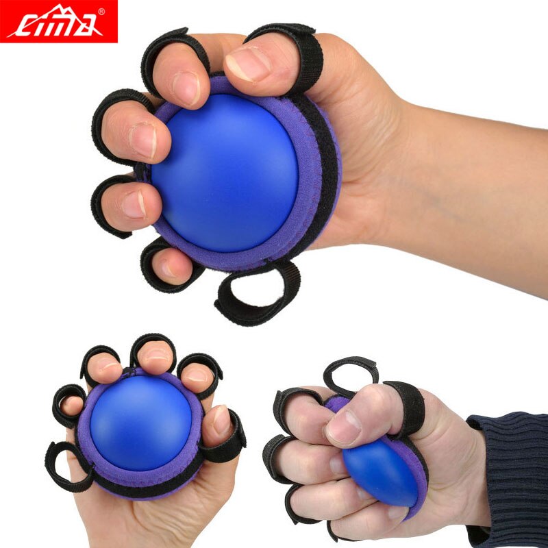 Bola extensora de agarre para terapia de mano, equipo de rehabilitación de recuperación muscular, ejercicio de brazos, Pow de dedo, Fitness