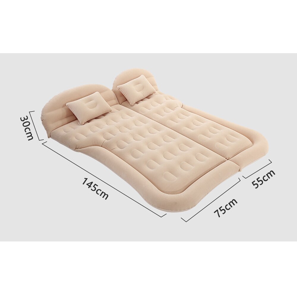 InCar Inflatable Bed Air Mattress Universal SUV Car Travel Sleeping Pad Outdoor Camping Mat Child Rear Exhaust Pad Car Rear Seat