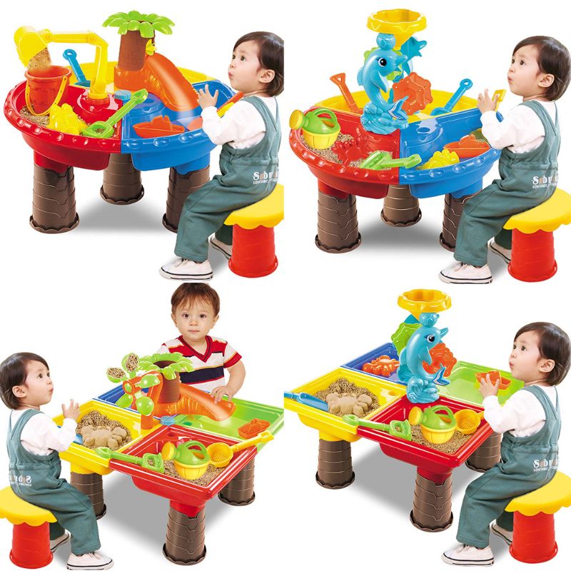 Kinderen Zand En Water Spelen Tafel Tuin Zandbak Play Set Outdoor Zee Strand Speelgoed