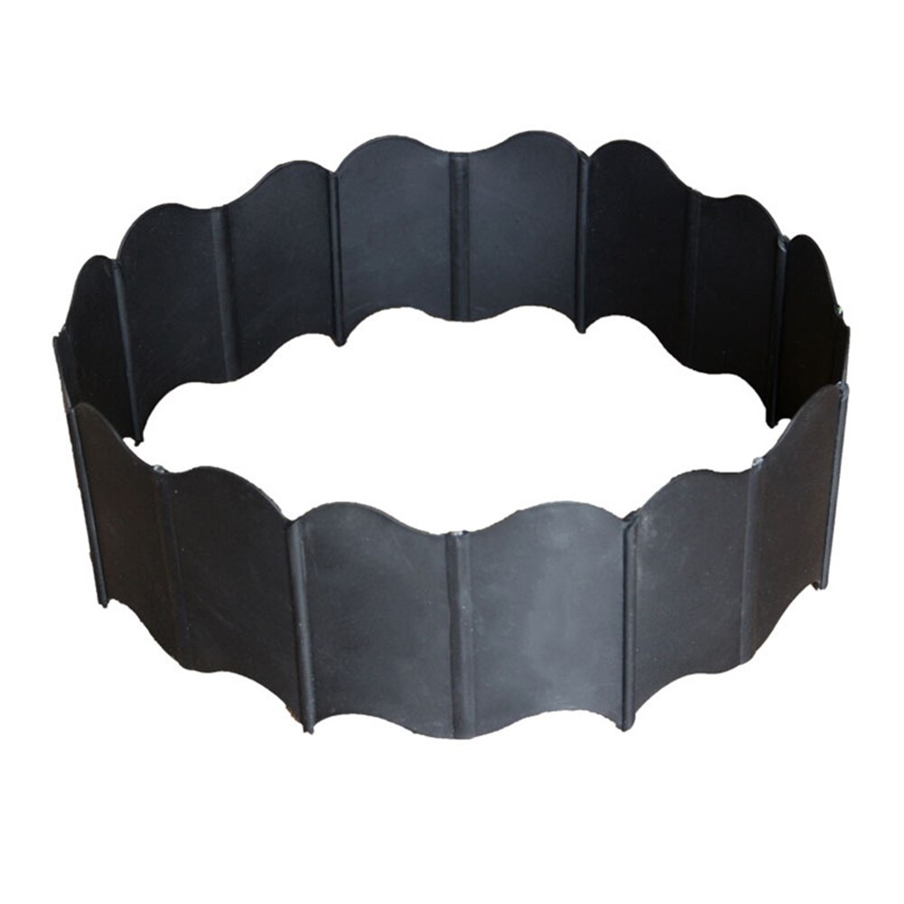 20pcs/set Plastic Garden Gardening Small Fence Tree Flower Plant Fences Assemble Garden Buildings 15.5X13.5cm TB