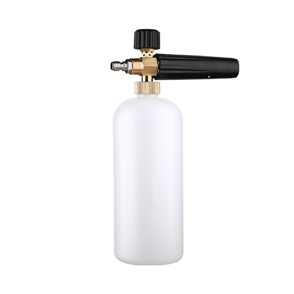 900ml sneeuwschuim wasmachine ketel autowas zeep lans kanon sproeier hogedrukspuit fles lang pistool schuim waterpistool