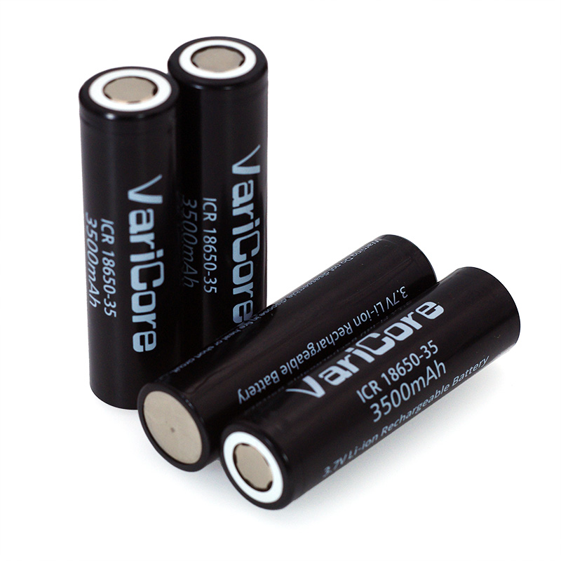 VariCore ICR 18650-35 Genopladeligt Batteri 3500mAh 3.7V - Pakke med 1-10 stk