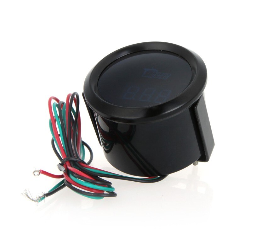 Digitale Oliedruk Meter Gauge W/Sensor Voor Auto 52mm 2 "LCD 0 ~ 12PSI Olie manometer Olie Druk Meter