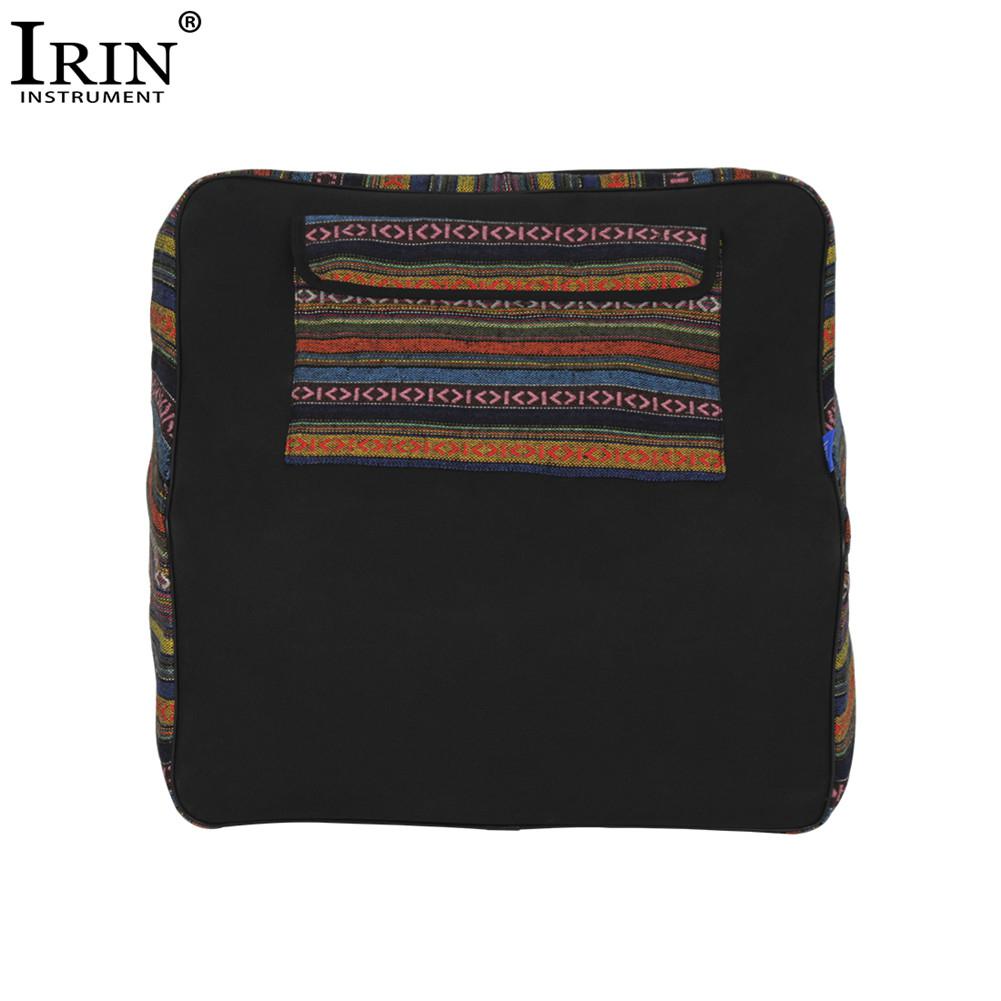 Irin i -106 national stil harmonika gig taske blødt cover bæretaske til 48 bas  - 120 bas harmonika rygsæk