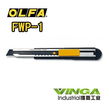 Olfa FWP-1 FWB-10 Extra Zware Cutter Met Een Anti-Slip Rubberen Grip Olfa