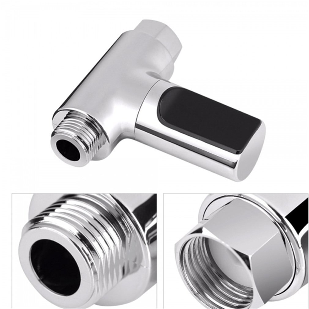 Wyświetlacz doprowadziło termometr prysznicowy wody samodzielne wytwarzanie energii elektrycznej monitor temperatury wody inteligentny miernik energii