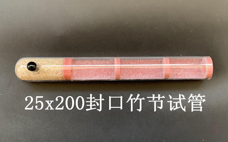 1PCS 20, 25, 30 Tubes with Bamboo Sections for Ant Nest Ants Farm House Insect Box: 25x200mm