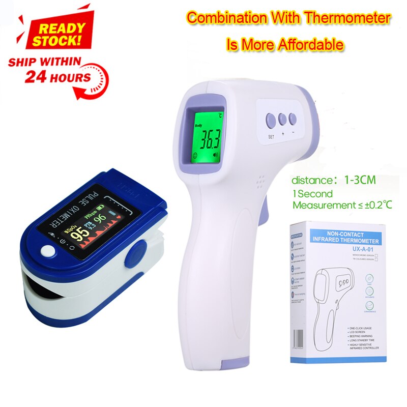 Hempuls oximeter finger spo 2 blod-syre datamätning oled display oximetro de dedo oxymetre pulsoksymetr napalcowy