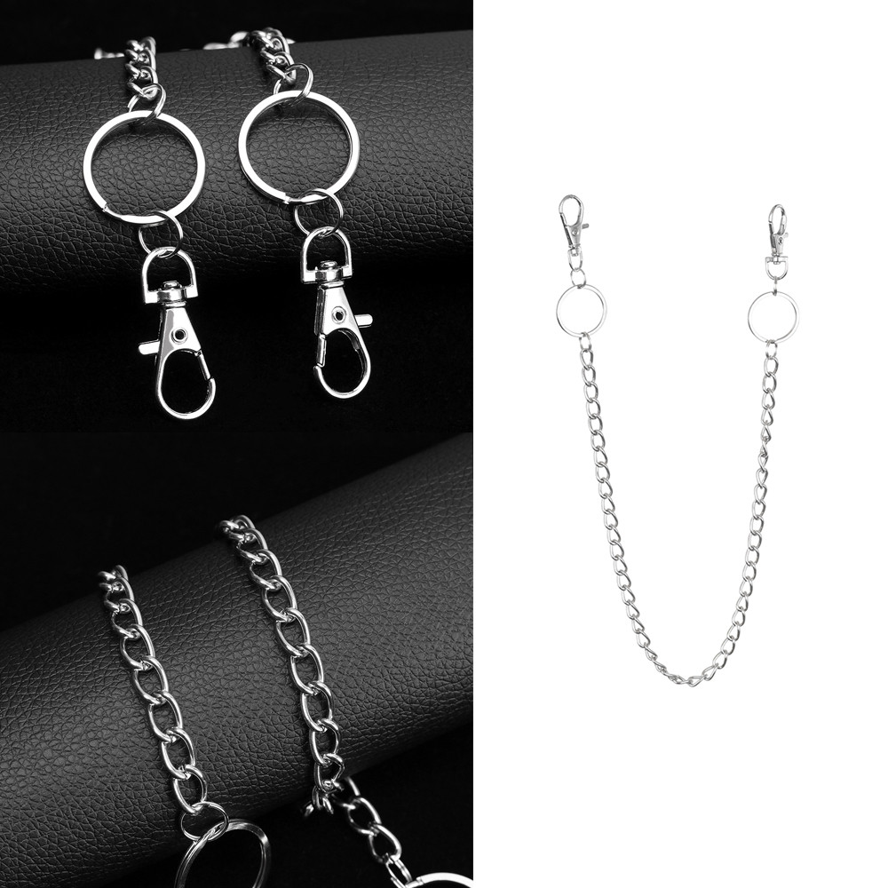 Stile Straße groß Ring Schlüssel Kette Felsen Punk Schlauch Hipster Schlüssel Ketten Schlauch Keychain HipHop Zubehör