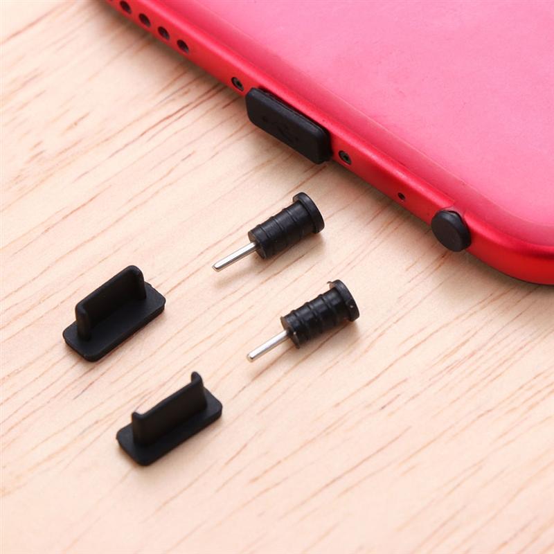 Juego de enchufes de teléfono tipo C, puerto USB tipo C y conector de auriculares de 3,5mm para Samsung Galaxy S8 S9 Plus Huawei P10 P20, 20 pares