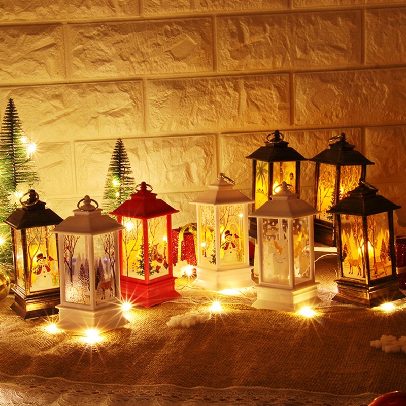 Joulu lumiukko hirvi led valot juna joulupukki hyvää joulukoristeet kotiin joulu natal navidad vuosi