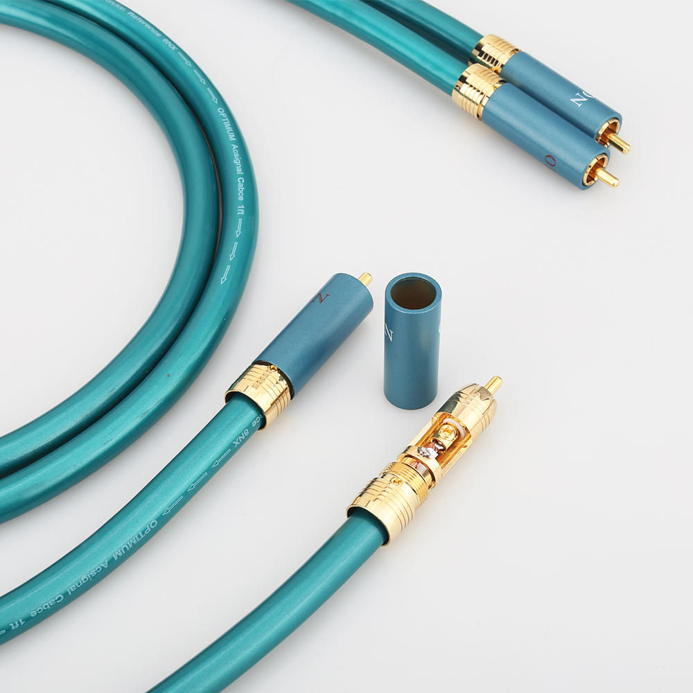 Hifi A55 Ortofon RCA Cable Hi-end CD Amplifier Interconnect 2RCA to 2RCA Male Audio Cable