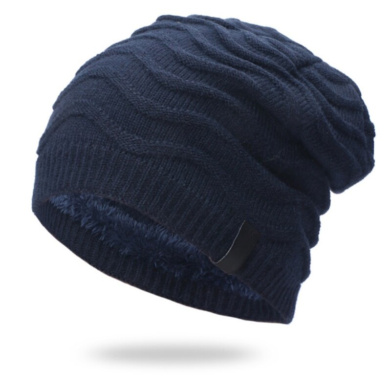Vinter beanies mænd kvinder strikket hat kasket udendørs løbende vindtæt beany maske gorras motorhjelm varm baggy vinter hatte