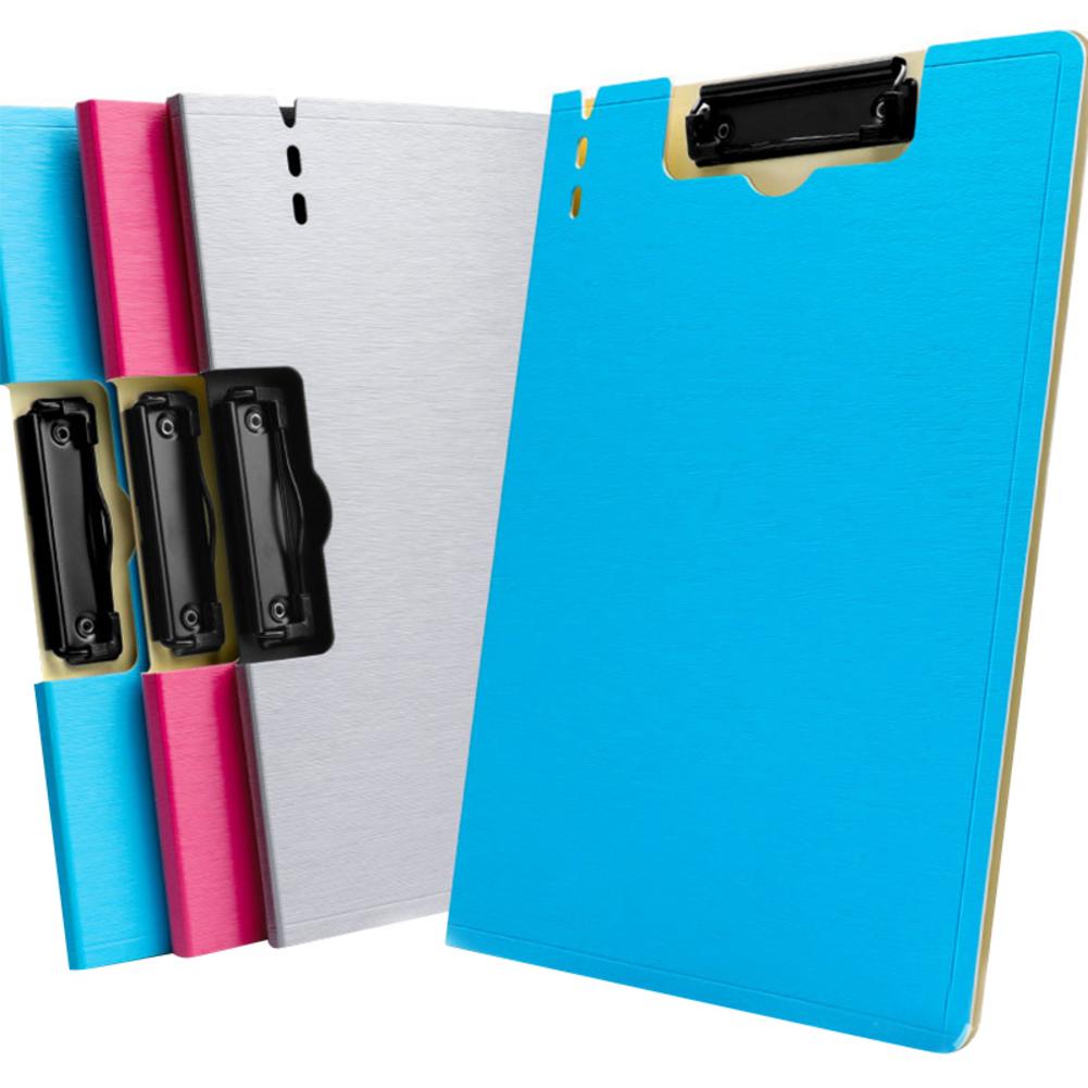 File Folder Document Clipboard Foam Board Clip A4 Size Writing Board Folding Folder Business Conference Office School Test Field