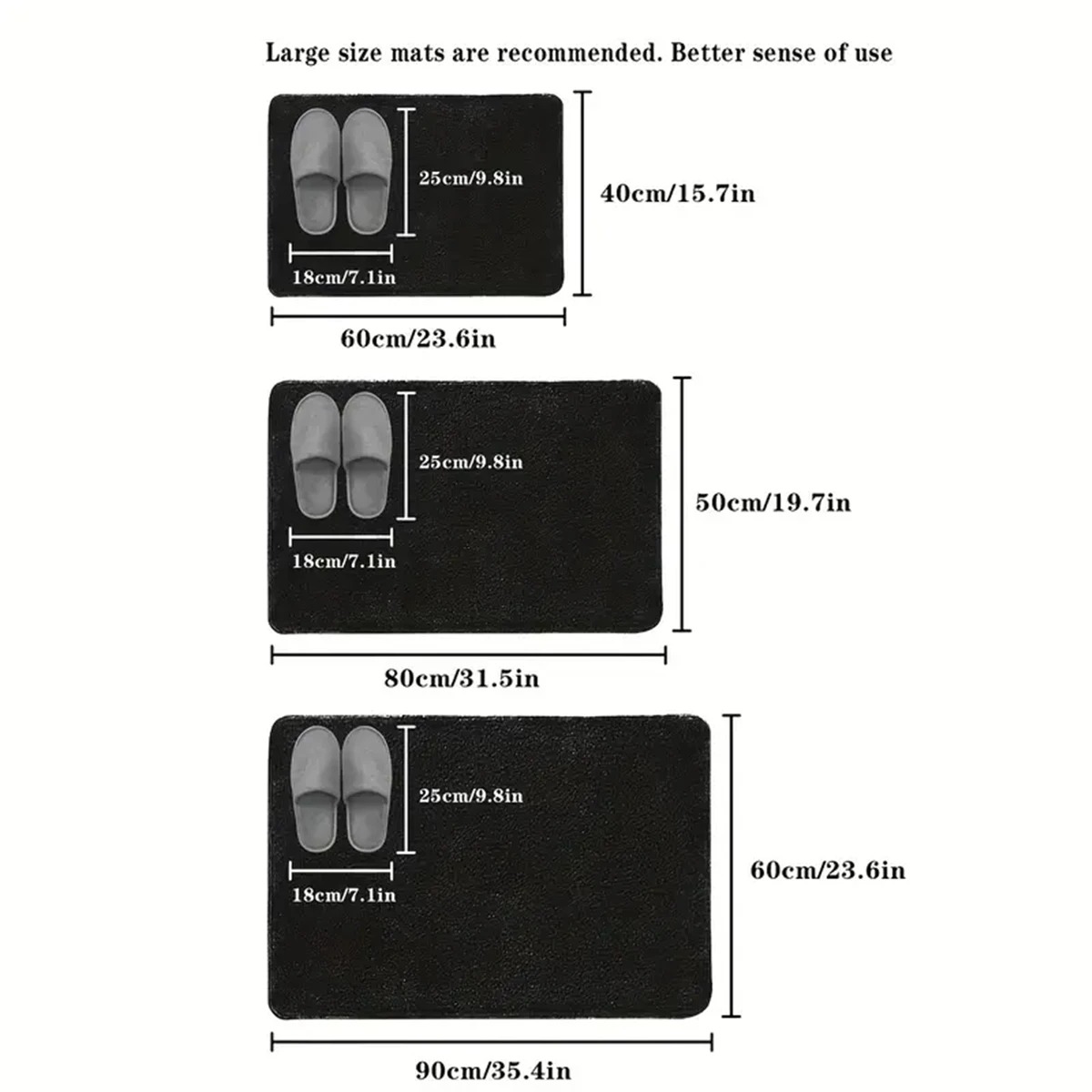 Alfombra absorbente para el suelo, alfombra de baño antideslizante, alfombra antideslizante de terciopelo Coral para el suelo del baño, alfombra para puerta, decoración del hogar