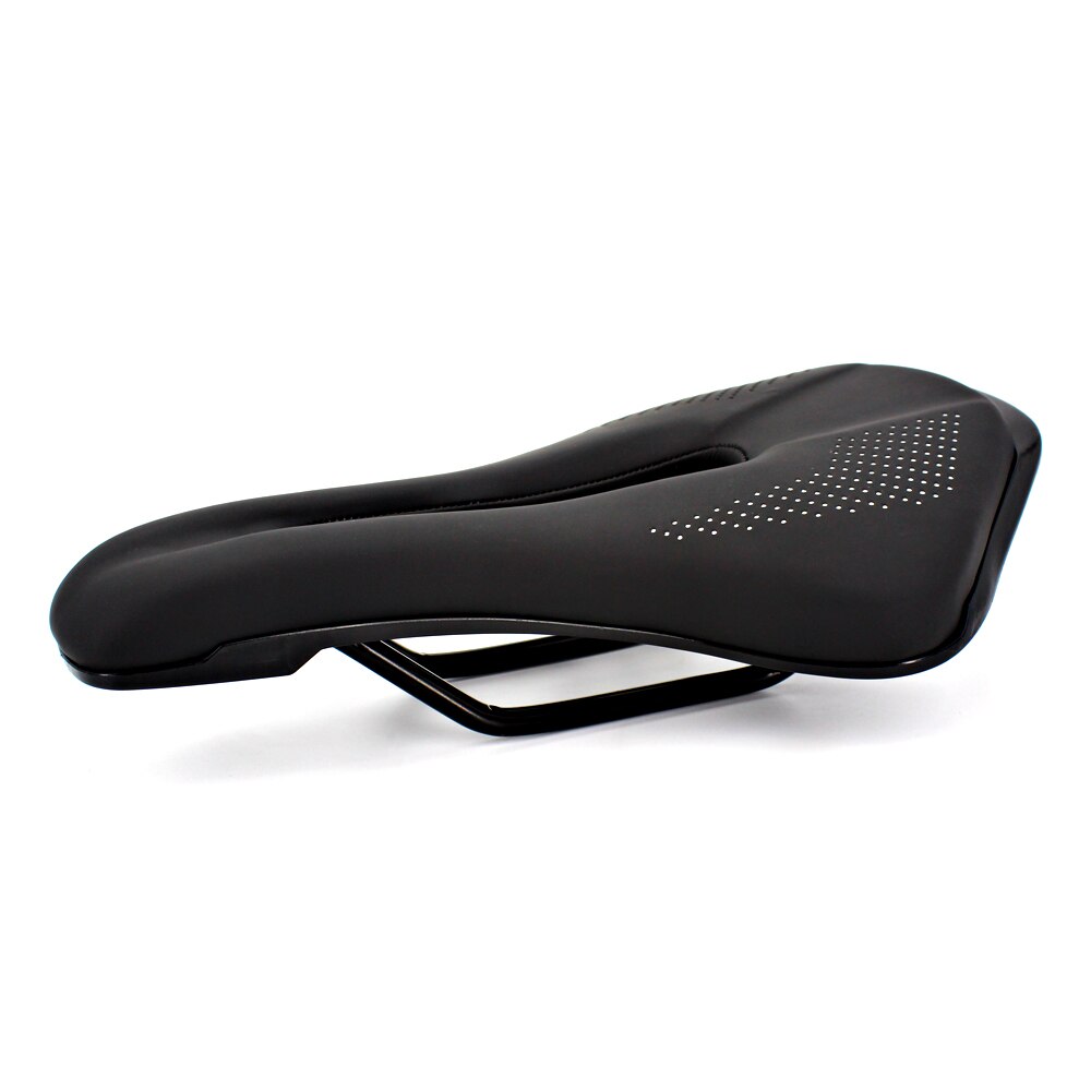 Uno canote de bicicleta ultraleve, peça de assento para bicicleta de alumínio, mtb, 25.4/27.2/30.9/31.6*350/400mm: Black bike saddle