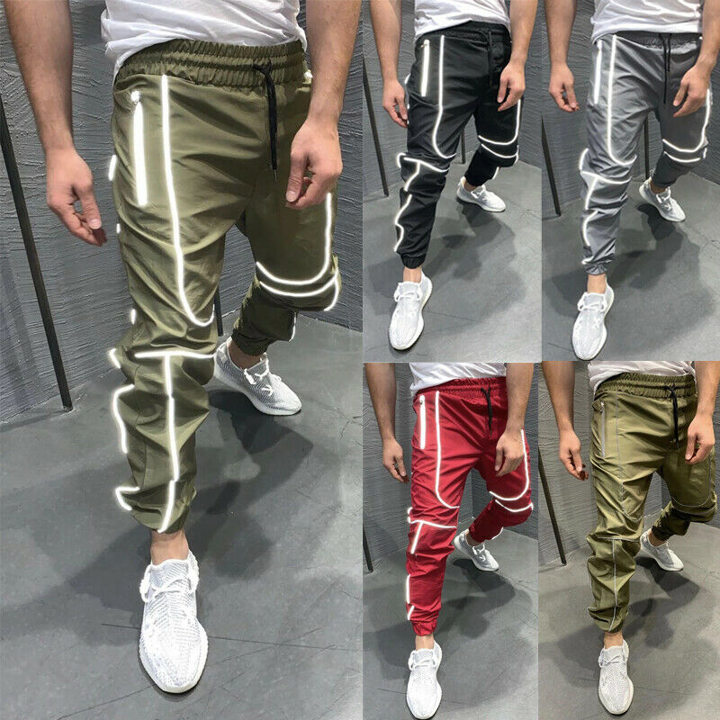 Herren Gym Fitness Hosen Hosen Trainingsanzug Casual Joggers Dünne Sport Böden