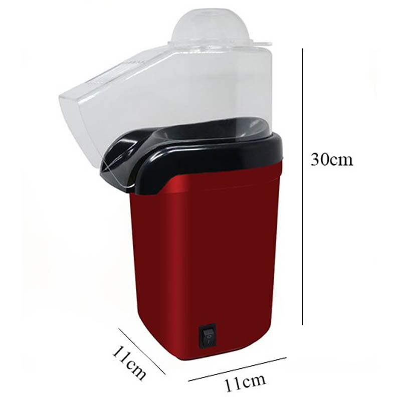 Wonderlife Mini American plug Air Oil-Free Corn Popcorn Maker Machine DIY Corn Popper Making Kit Home Kitchen microwave cup