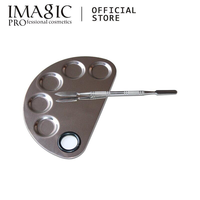 IMAGIC-paleta de pintura alternativa artística, bandeja de plástico para artista, suministro de acuarela