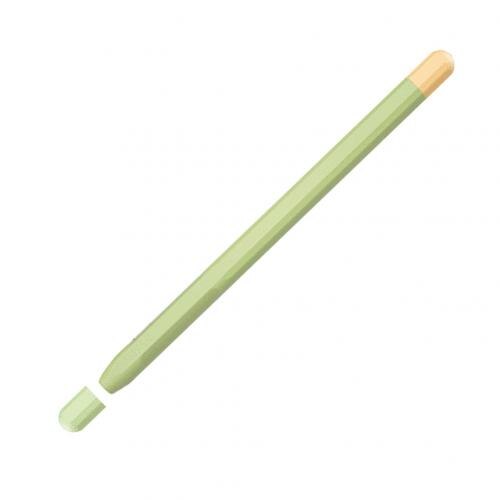 Soft Silicone Pencil Cases For Apple Pencil 1/2 Tablet Touch Pen Stylus Protective Sleeve Cover Anti-lost For iPad Pencil Acce: Green 2