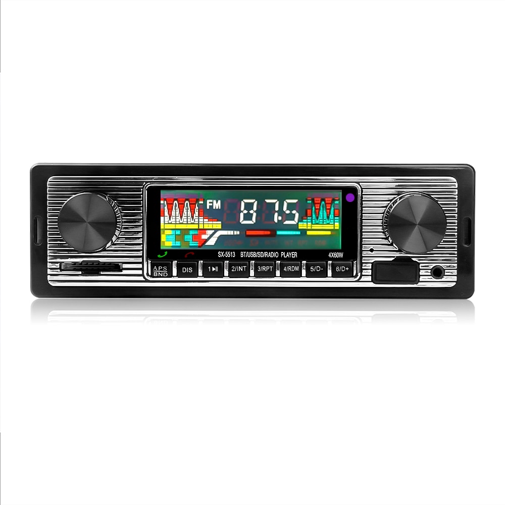 Bluetooth Car MP3 Player Auto Car Radio Wireless Multimedia Player AUX USB FM 12V Classic Stereo Car Audio Player Car Electric