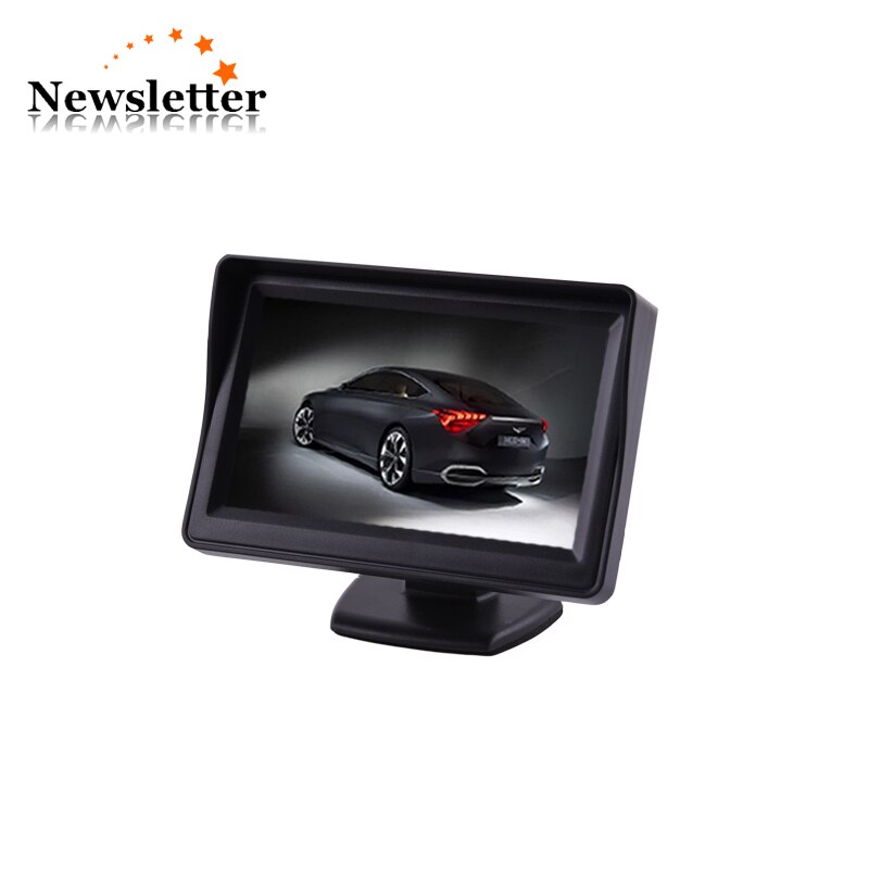 4.3 inch TFT LCD Display Reverse Camera Parkeersysteem Auto LCD Monitor