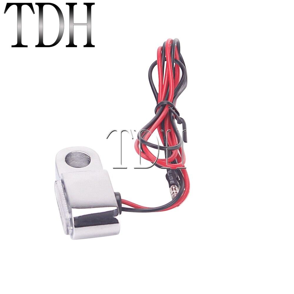 1 Pair Mini Cafe Racer Motorcycle LED Turn Signal Indicators Light Amber Blinker Running Lamp For Harley Sportster Dyna Softail