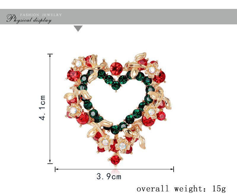 Jujie Kerst Broche Serie Voor Vrouwen Mannen Broches Pins Herten Schoenen Kerstboom Bells Sieraden: B082