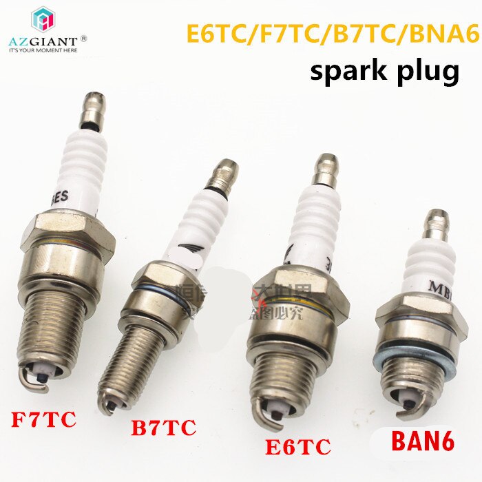 AZGIANT świeca zapłonowa samochodu B7TC / E6TC / F7TC ( F5TC) / B8RTC L7T BM6A M7 dwusuwowy motocykl iskra kamień C7HSA A7TC D8TC