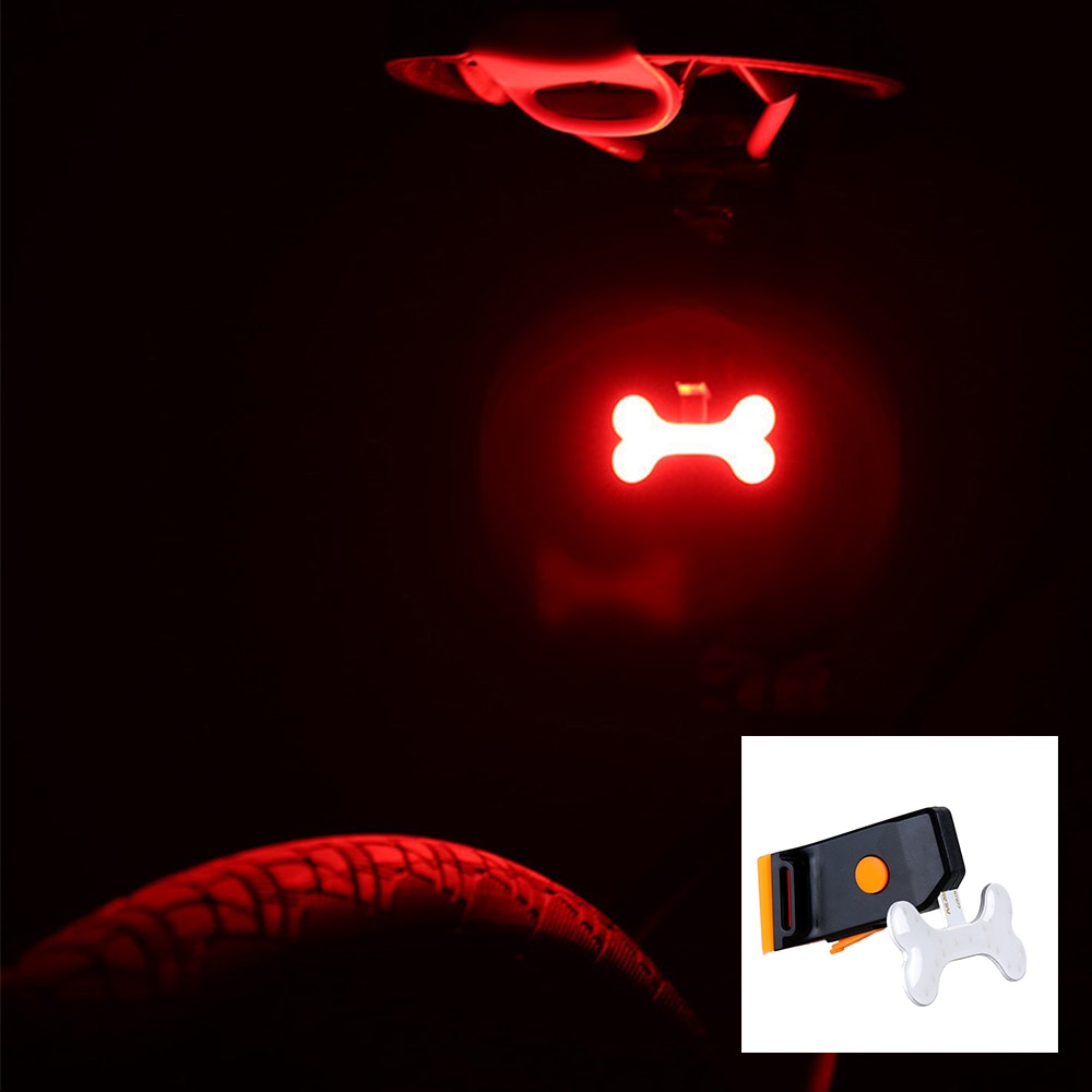Fiets Multi Verlichting Modes Fietslicht Usb Led Fiets Light Staart Achter Fiets Verlichting Voor Bergen Bike Zadelpen