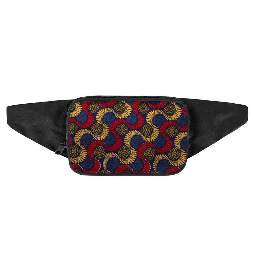 Forudesigns styl Ankara afrykański Dashiki Design Lady piterek moda podróż pieniądze telefon skrzynia bananowa torba dla kobiet torba Wasit