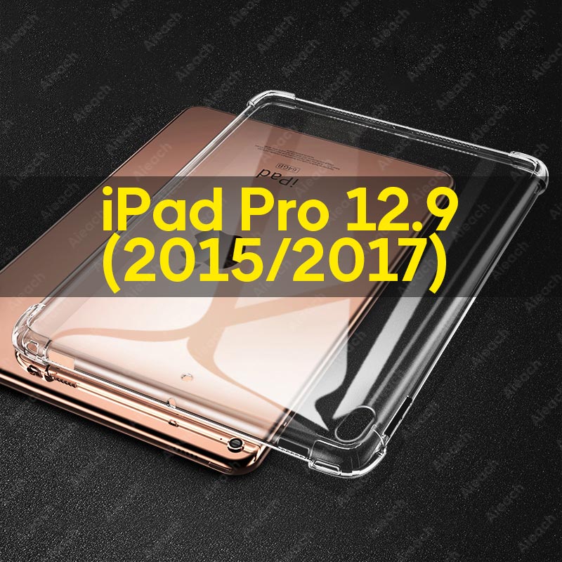 Nano Shockproof Silicone Case For iPad Pro 11 12.9 10.5 9.7 10.2 Funda For iPad 2 3 4 Mini 5 1 Air 2 3 Case: Pro 12.9 2015 2017