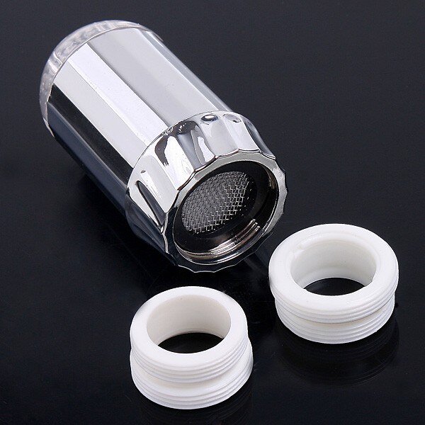 Glow led-lamp voor kraantemperatuursensor, kraan, sanitair armatuur, -3 kleuren rgb