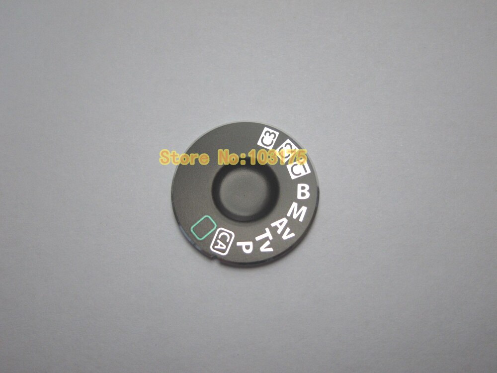 Functie Dial Modus Plaat Naambord Cap Cover Knop voor Canon 5D Mark II 5D2