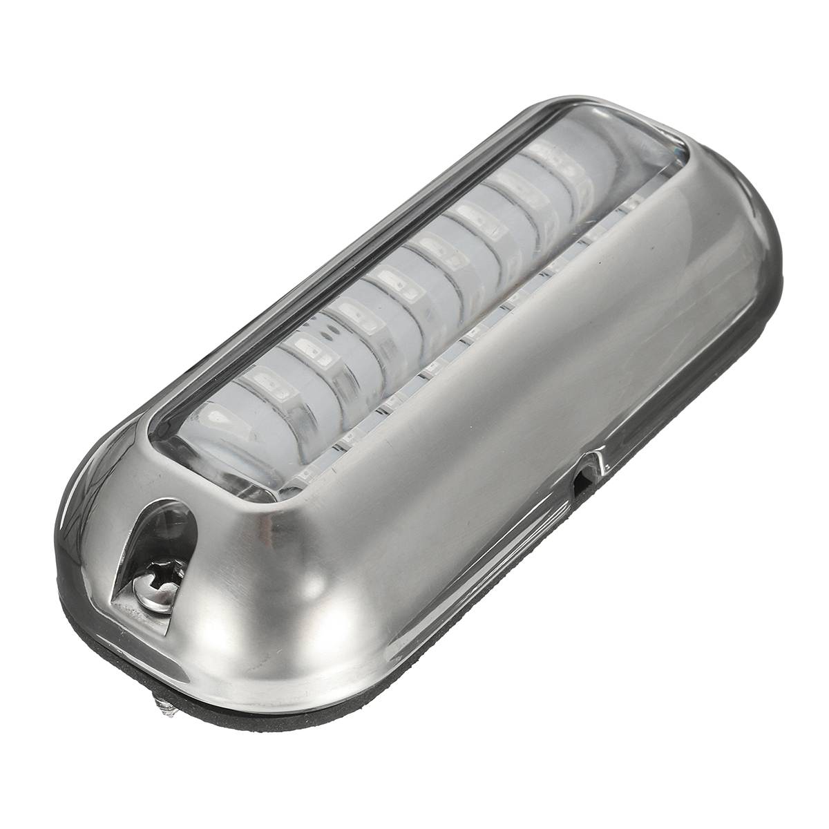 27 LED 3.5inch Blue 50W 74LM UnderWater Pontoon Waterproof For Boat Transom Lights Signal Light Lights For Boat 316SS Cover