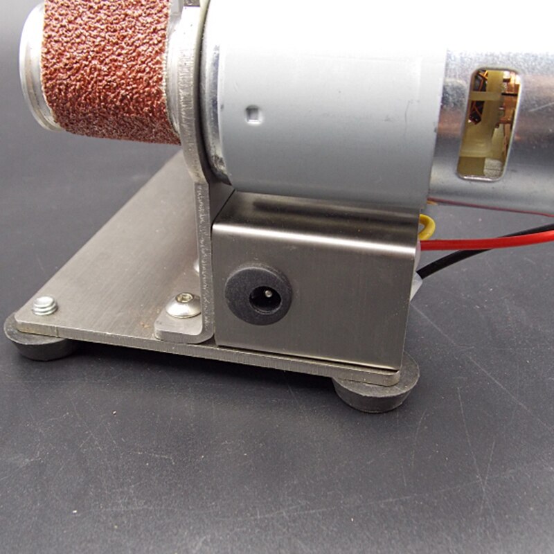 US Plug Small Belt Machine DIY Polishing Machine Grinding Machine Fixed Angle Grinding Machine Desktop Blade