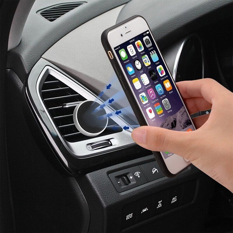 Magnetic Phone Holder For Phone In Car Air Vent Mount Universal Mobile Smartphone Stand Magnet Support Cell Holder For Iphone8 7